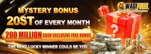 WAGIPLUS register bonus promotion screen with cashback and instant rewards offer