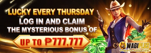 WAGIPLUS Login and get bonus promotion display for online casino with instant rewards